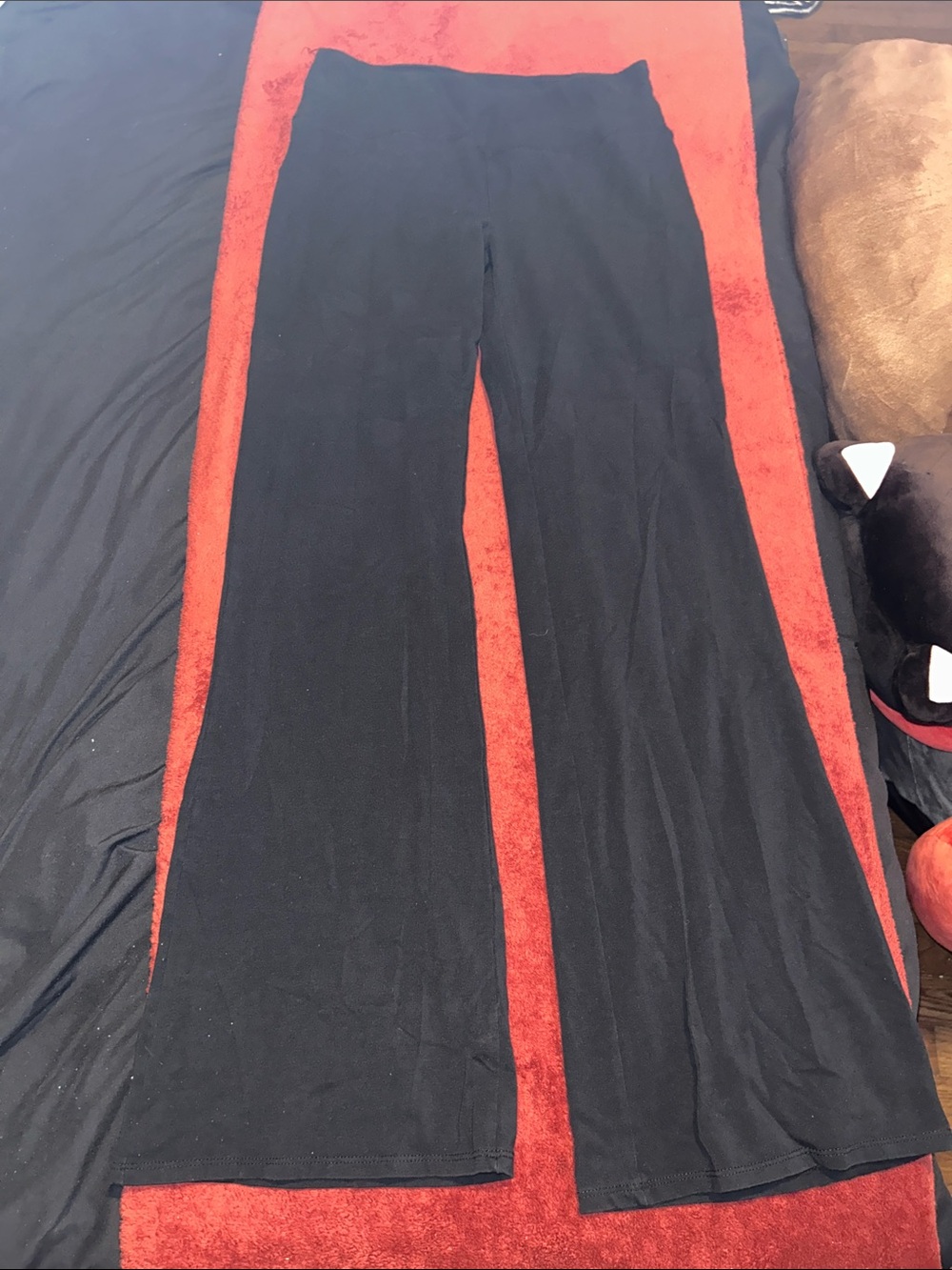 Streetwear Society Black Flared Leggings